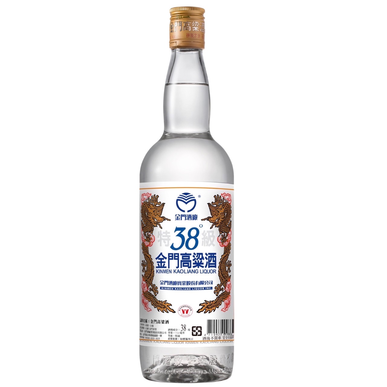 38度金門高粱酒750ml  |酒品介紹|高梁