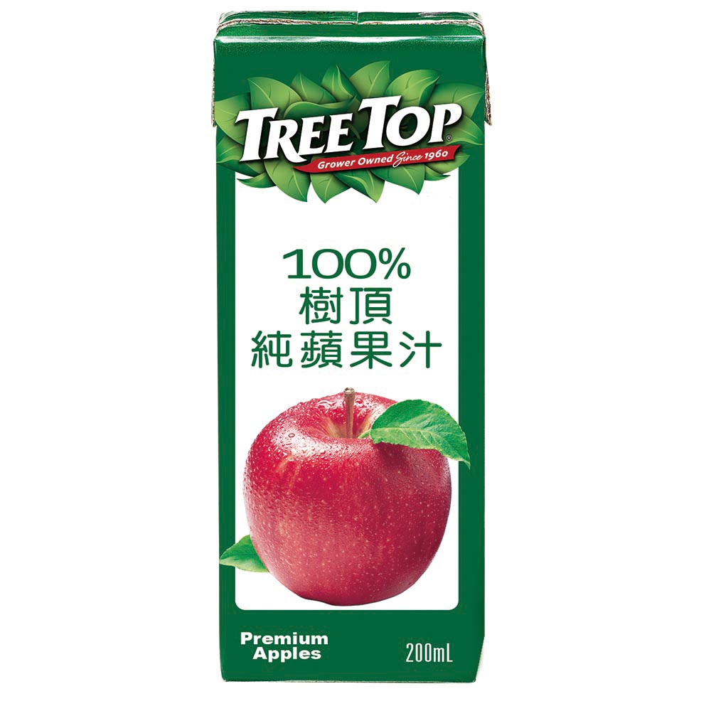 樹頂100%純蘋果汁200ML  |酒品介紹|飲料